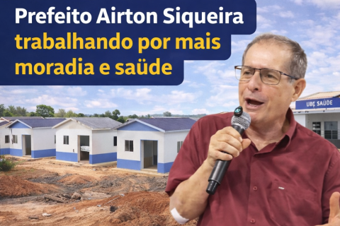 Construção de 40 casas e uma UBS começa no bairro da Luz em Carauari